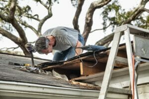 storm damage roof repair Pearland and Houston